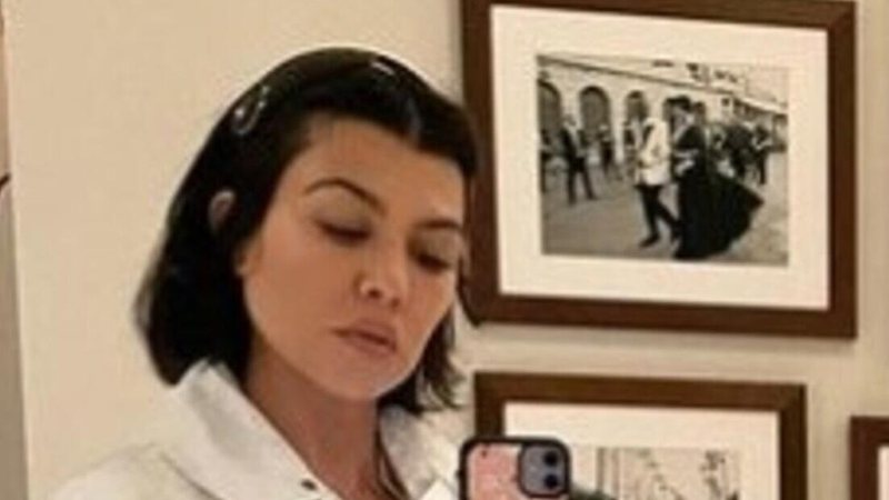 Kourtney Kardashian passou o Natal ao lado do seu noivo e da família - Reprodução/Instagram
