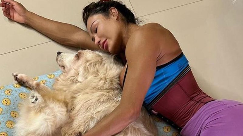 Gracyanne Barbosa lamenta morte de sua cachorra, Bela - Reprodução/Instagram