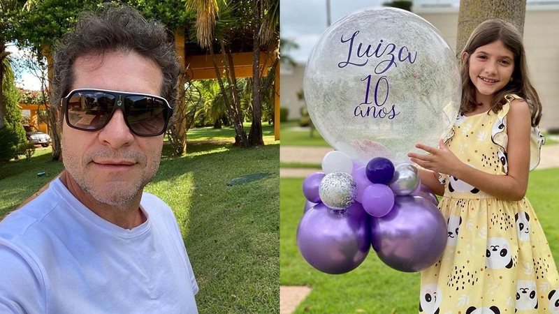 Sertanejo Daniel celebra dez anos da filha caçula, Luiza - Reprodução/Instagram