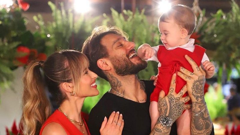 Mulher e filho do cantor Lucas Lucco também estão com covid-19 - Reprodução/Instagram