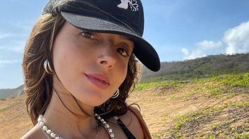 A atriz Giovanna Lancellotti esbanjou elogios dos fãs ao posar de biquíni para cliques especiais em Noronha - Reprodução/Instagram