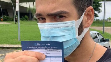 Marcos Veras toma terceira dose da vacina da covid-19 - Reprodução/Instagram