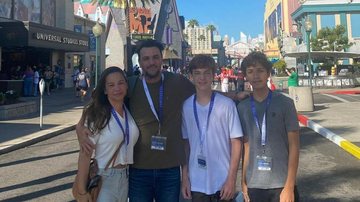 Rodrigo Lombardi relembra viagem em família por Orlando - Reprodução/Instagram