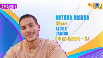 Arthur Aguiar é o primeiro Camarote revelado pela Globo - Divulgação/Globo