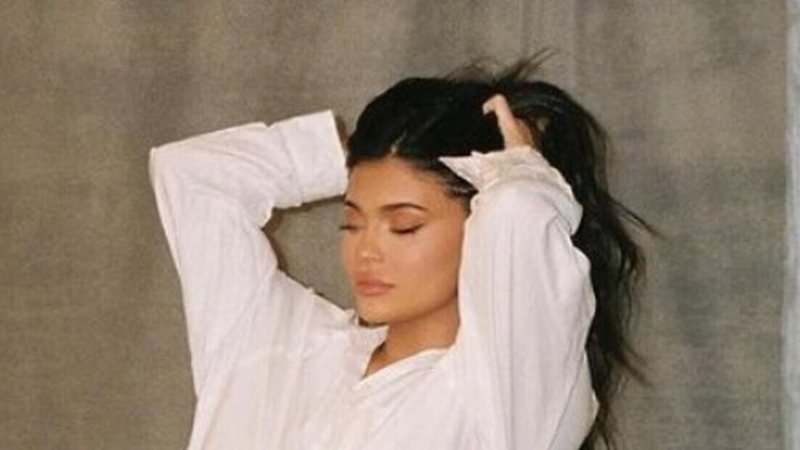 Após ficar um tempo sumida das redes sociais, Kylie Jenner compartilhou seu chá de bebê - Reprodução/Instagram