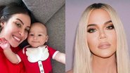 Bianca mostra que Cris foi chamado de 'fofo' por Khloé Kardashian - Reprodução/Instagram