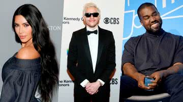 Pete Davidson, novo namorado de Kim Kardashian, sofre ameça do rapper Kanye West em nova música - Foto/Getty Images