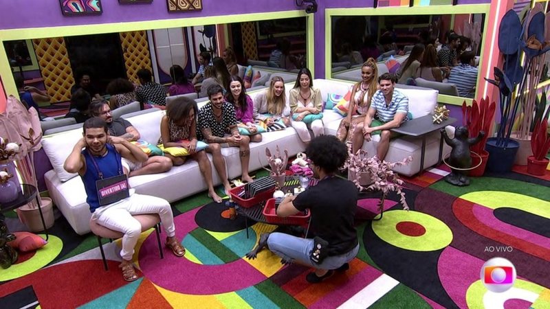 BBB22: Pipocas fazem primeiro jogo do reality show - Foto: TV Globo