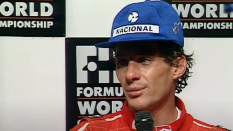Ayrton Senna em entrevista no ano de 1991 - Divulgação / Youtube / Vídeo / SENNA Legacy