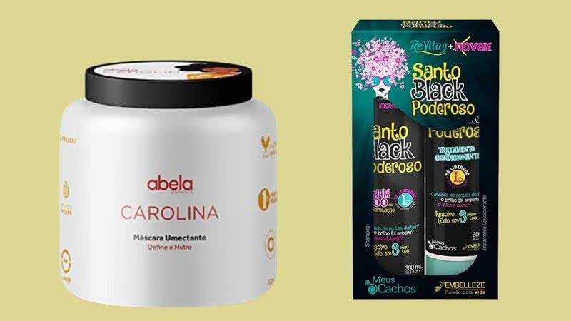 Rotina capilar: dicas e produtos para cabelos crespos e cacheados - Reprodução/Amazon