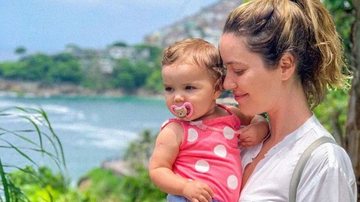 Nathalia Dill aproveita o final de semana para mostrar um pouquinho do Rio de Janeiro à pequena Eva - Reprodução / Instagram