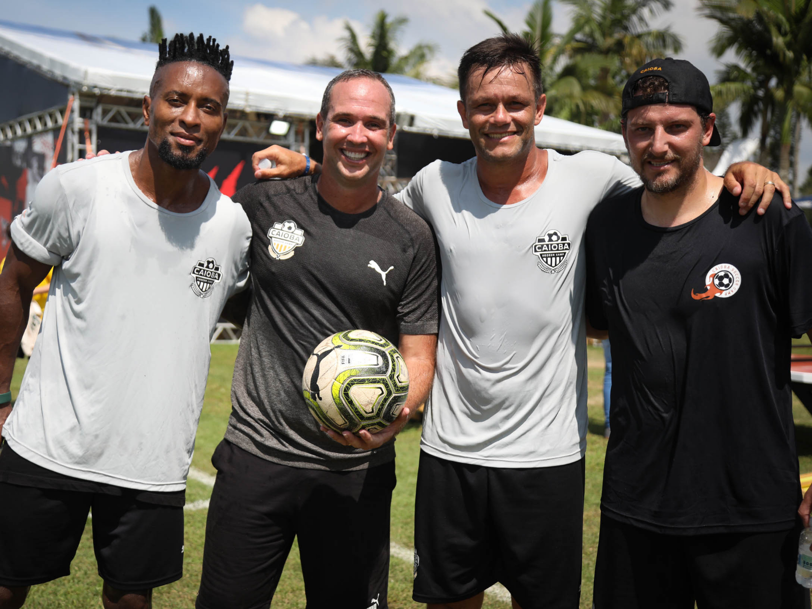 Caio Ribeiro promove 16ª edição do Caioba Soccer Camp. Crédito: Divulgação