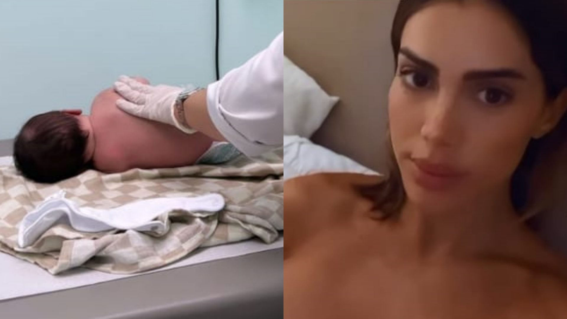 Camila Coelho mostra primeira ida do filho recém-nascido ao pediatra: Toda  boba