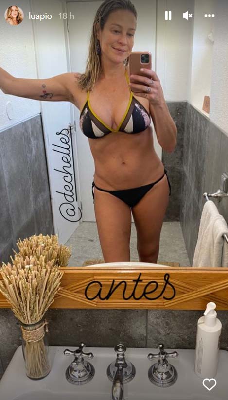 Luana Piovani faz nova selfie