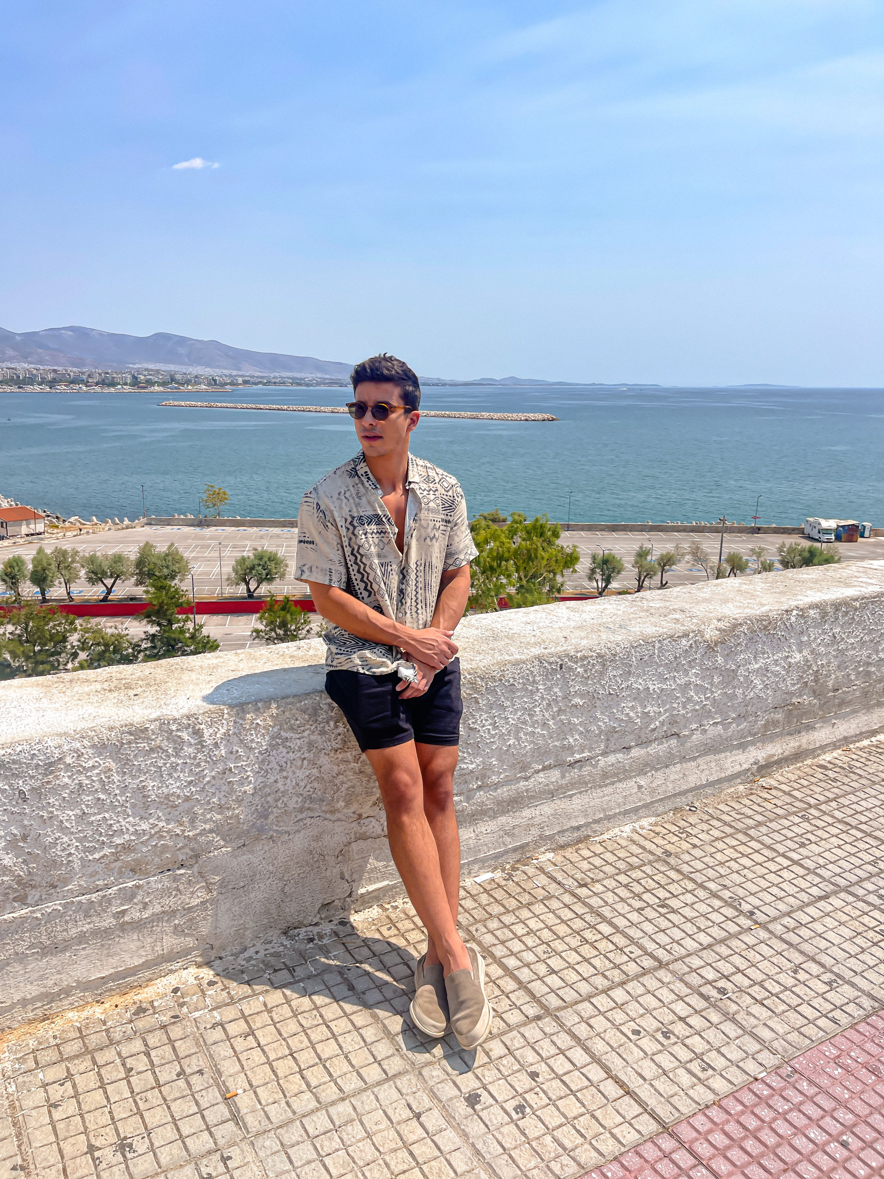 Ricky Tavares curte as férias na Grécia