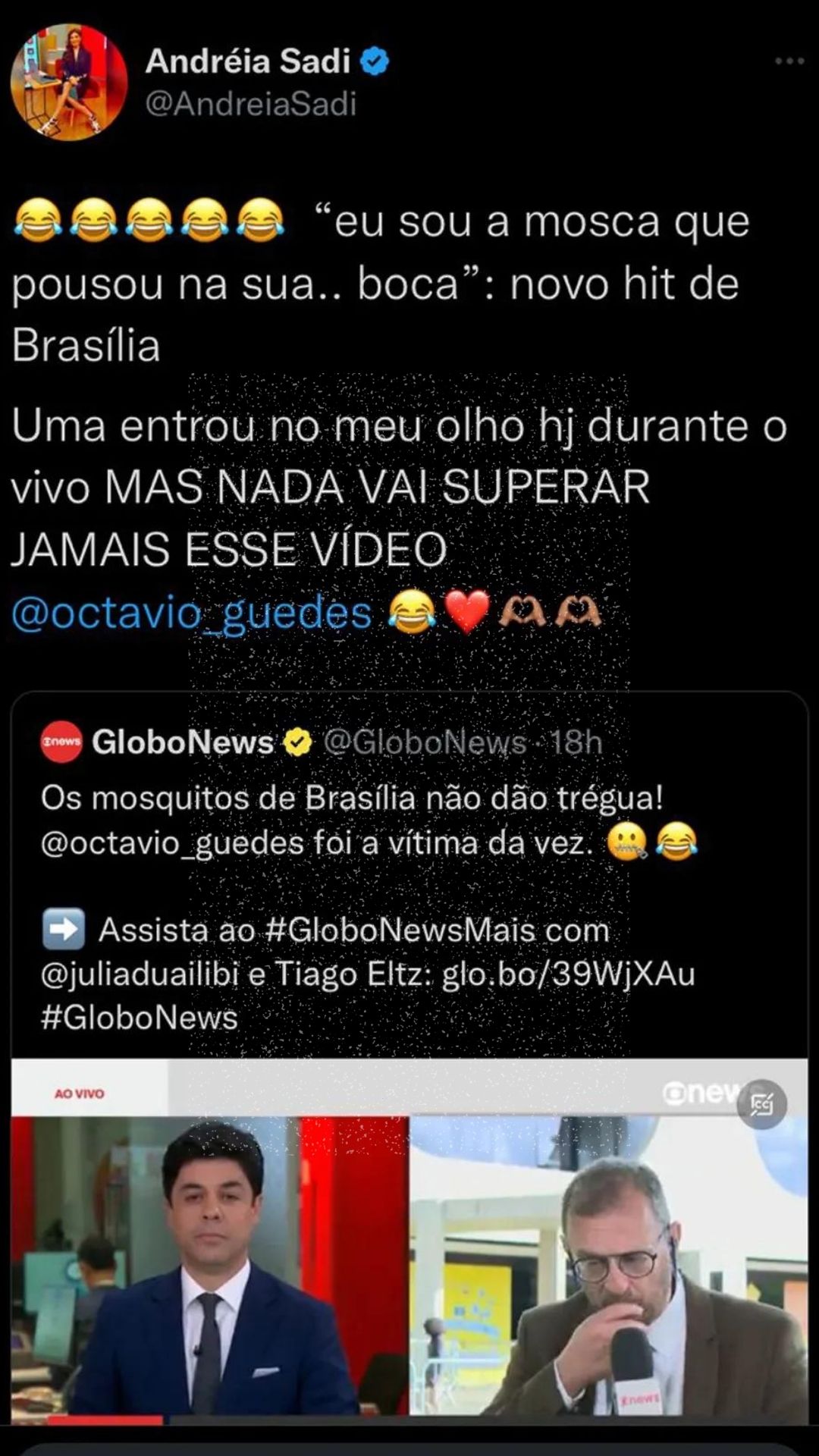 Foto: Reprodução / Globo News