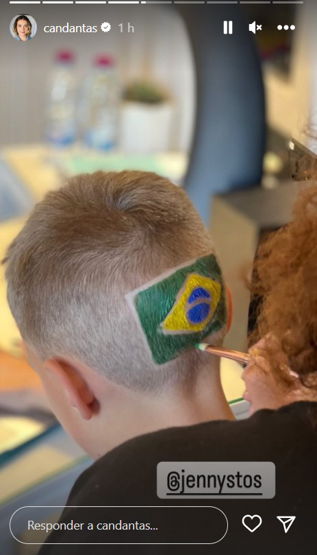 Davi Lucca, filho de Neymar Jr, se inspira na seleção brasileira para novo visual
