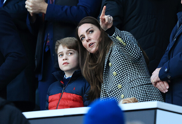 Kate Middleton é a patrona real do time inglês de rugby