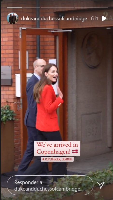 Esta é a segunda vez que Kate Middleton visita a Dinamarca