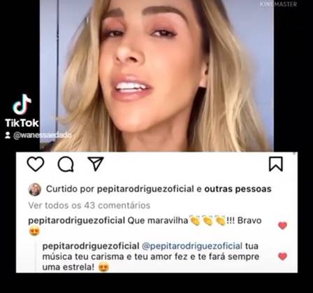 Pepita Rodrigues rasga elogios para a nora, Wanessa Camargo
