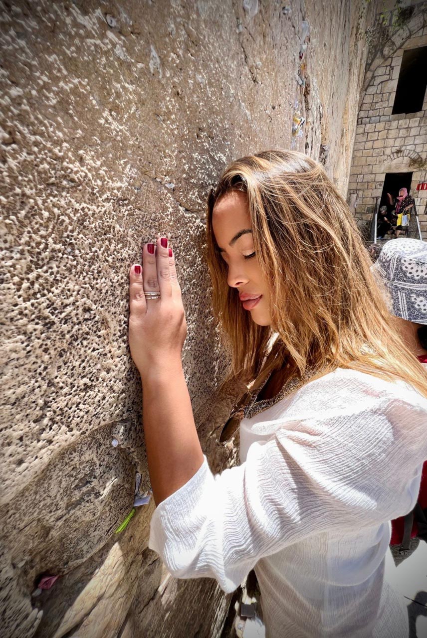 Camila Farani em Israel