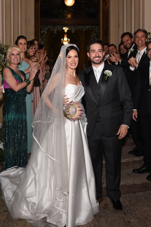 Sara Sarres se casou com o médico Attilio Galhardo