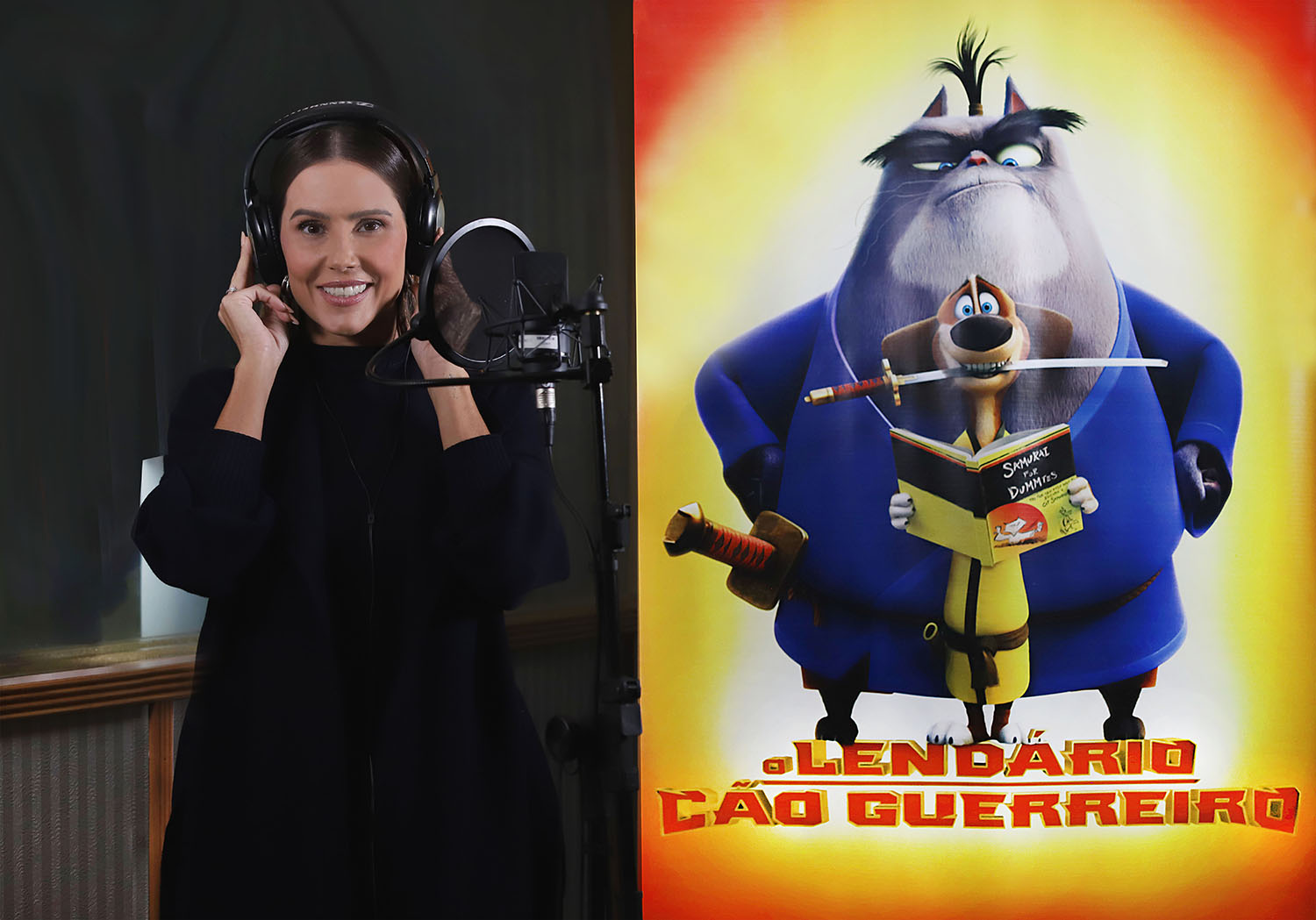 Deborah Secco dubla personagem na animação 'O Lendário Cão Guerreiro'