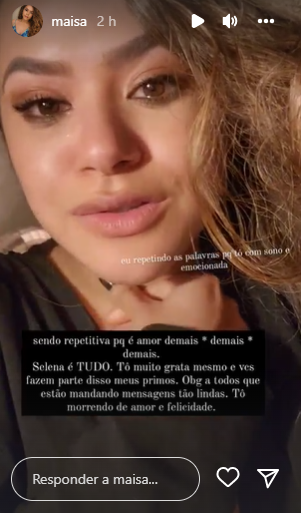 Maisa Silva encontra Selena Gomez