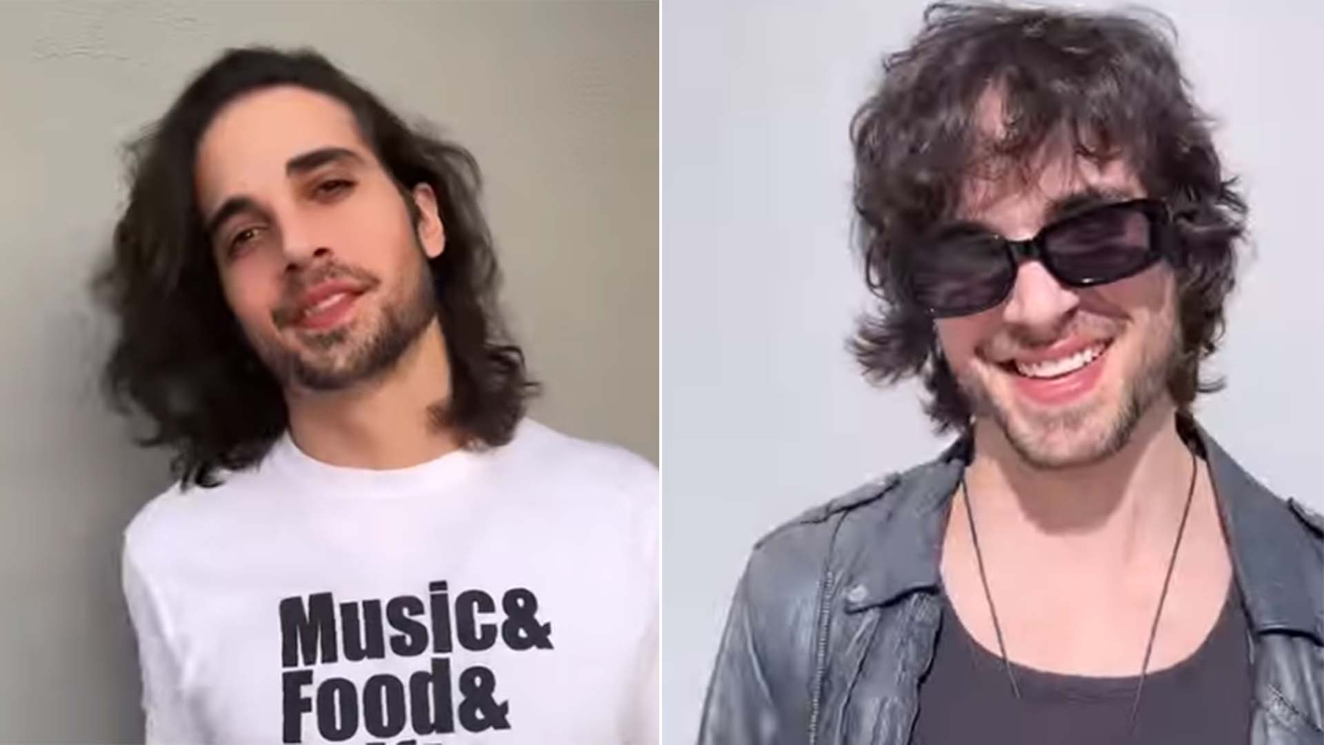 Fiuk mostra o antes e o depois de sua mudança no cabelo