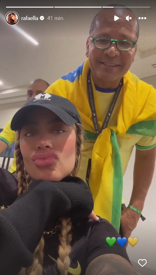 Rafaella Santos e Neymar Pai - Créditos: Reprodução / Instagram