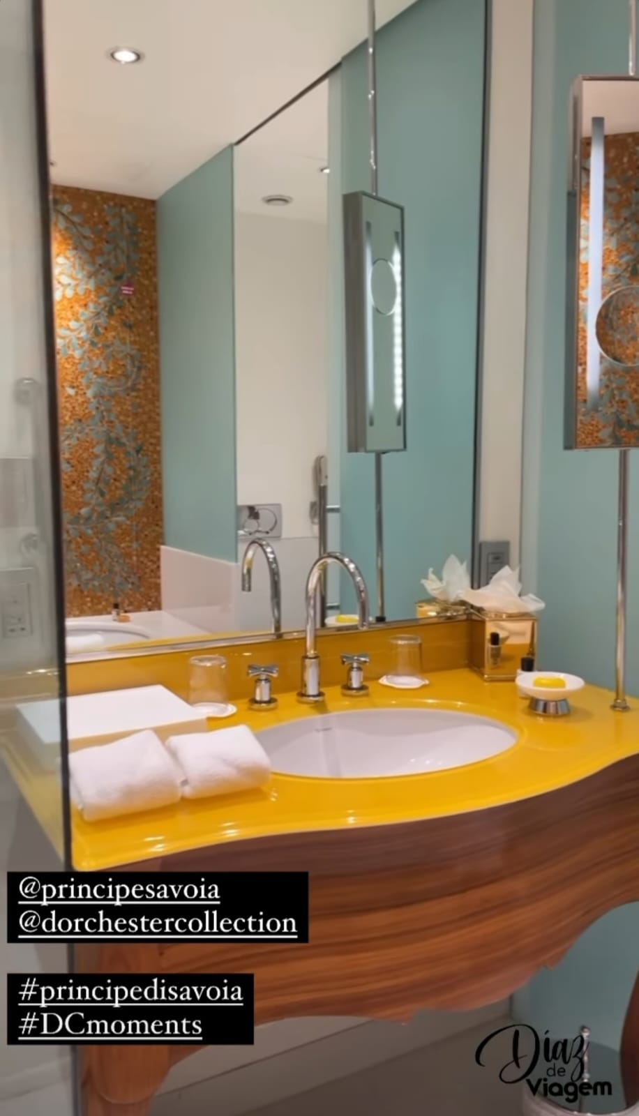Carla Diaz mostra detalhes de quarto luxuoso em Milão - Instagram