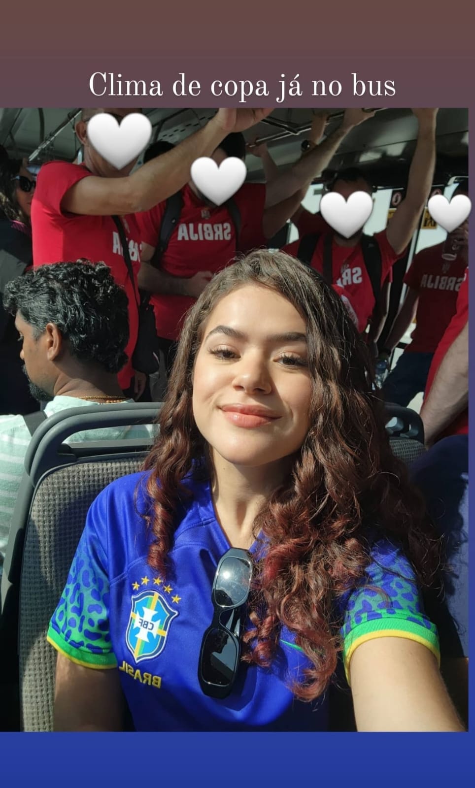 Maisa vai assistir o jogo do Brasil direto do Catar - Instagram