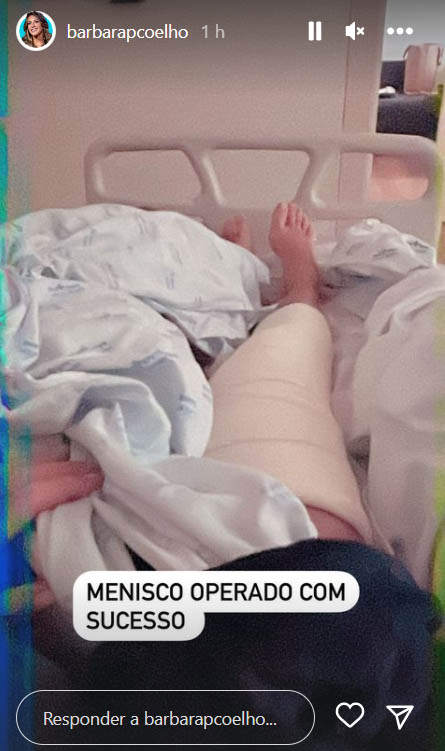 Bárbara Coelho passa por cirurgia