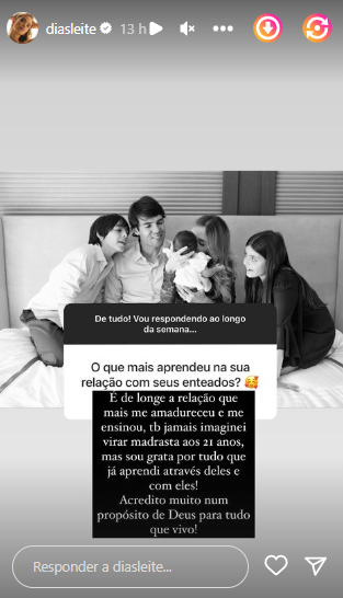 Carol Dias fala sobre família com Kaká