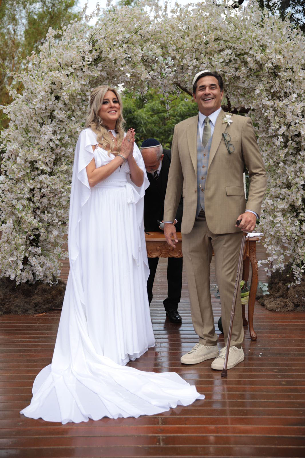 Luhanna e Luciano Szafir se casam