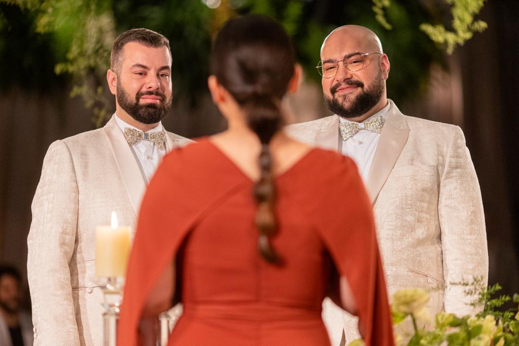 Tiago Abravanel e Fernando Poli se casam em São Paulo