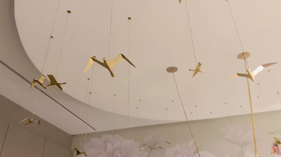 Virginia Fonseca mostra detalhes luxuosos na decoração do quarto da filha caçula