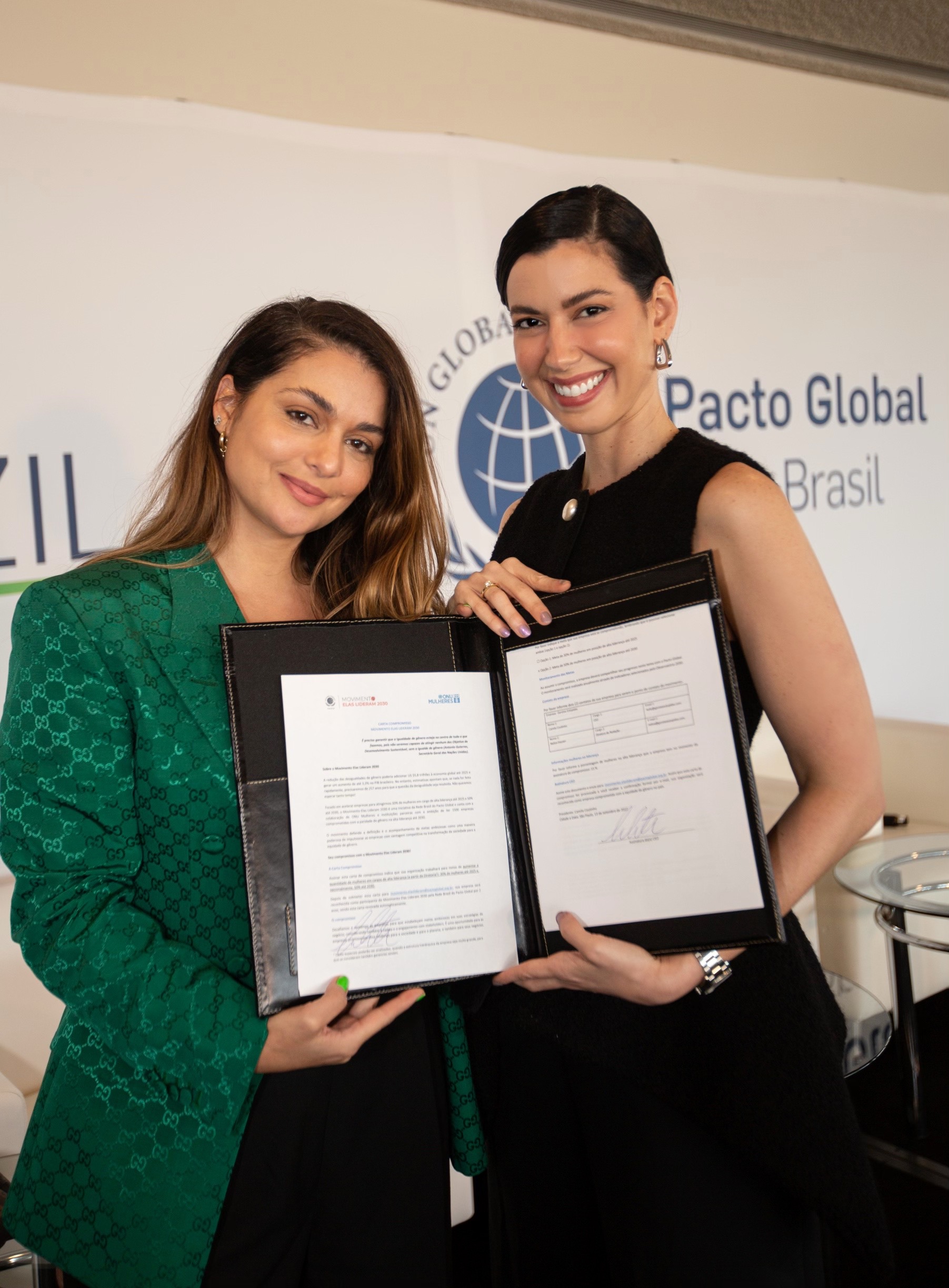 Camila Coutinho se torna a primeira influenciadora brasileira a assinar o Pacto Global da ONU