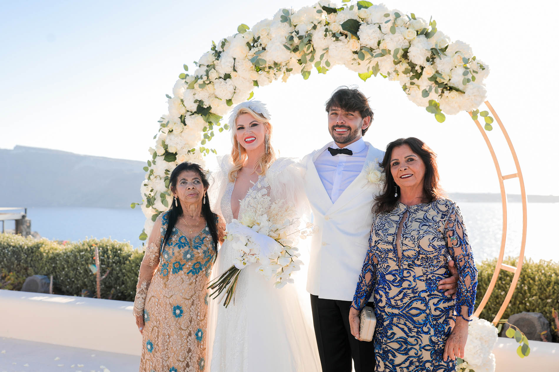Val Marchiori and Thiago Castillo's wedding