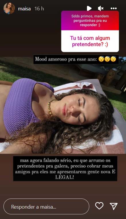 Maisa Silva responde perguntas dos fãs