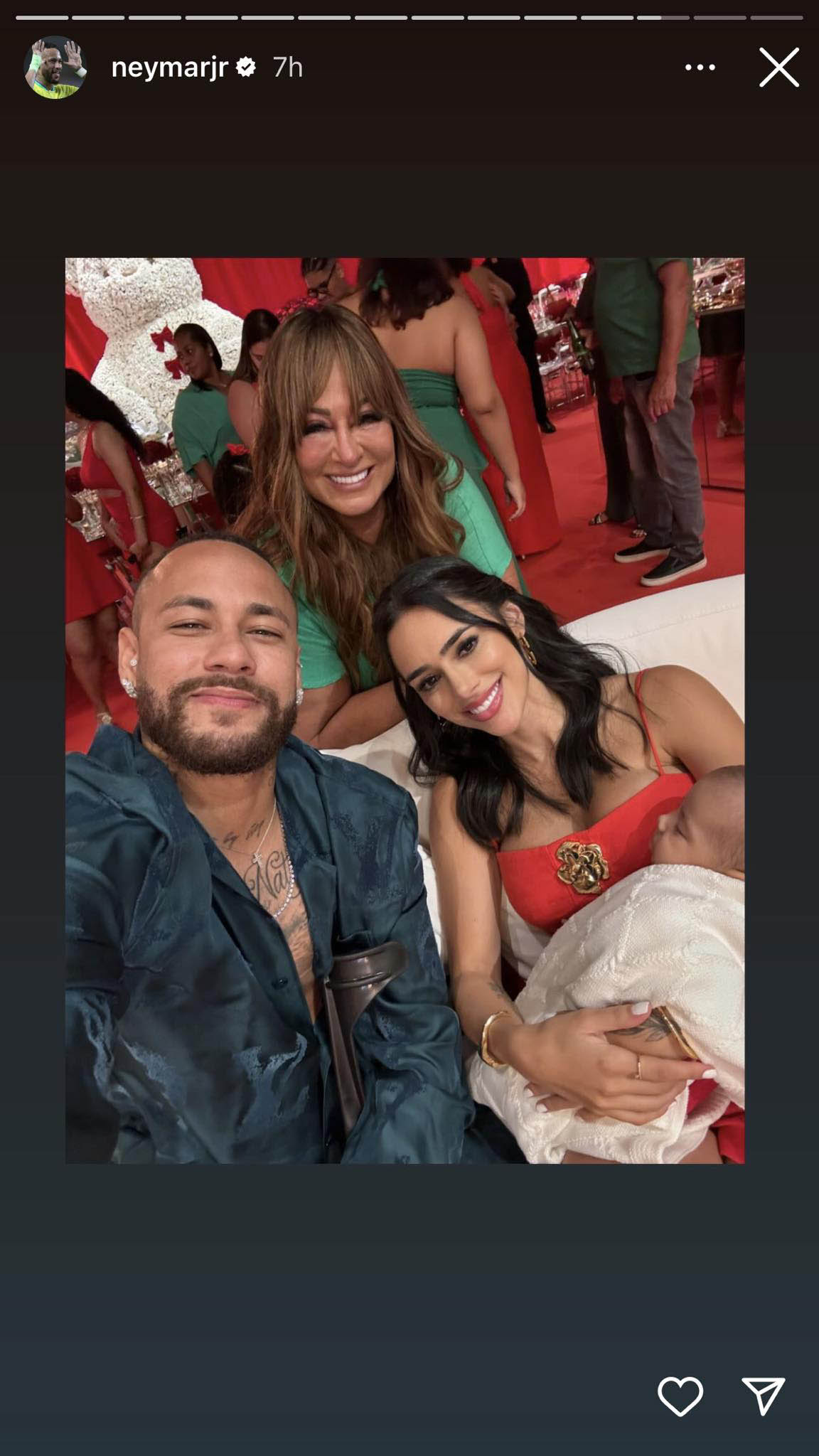 Neymar Jr e Bruna Biancardi passam o Natal juntos