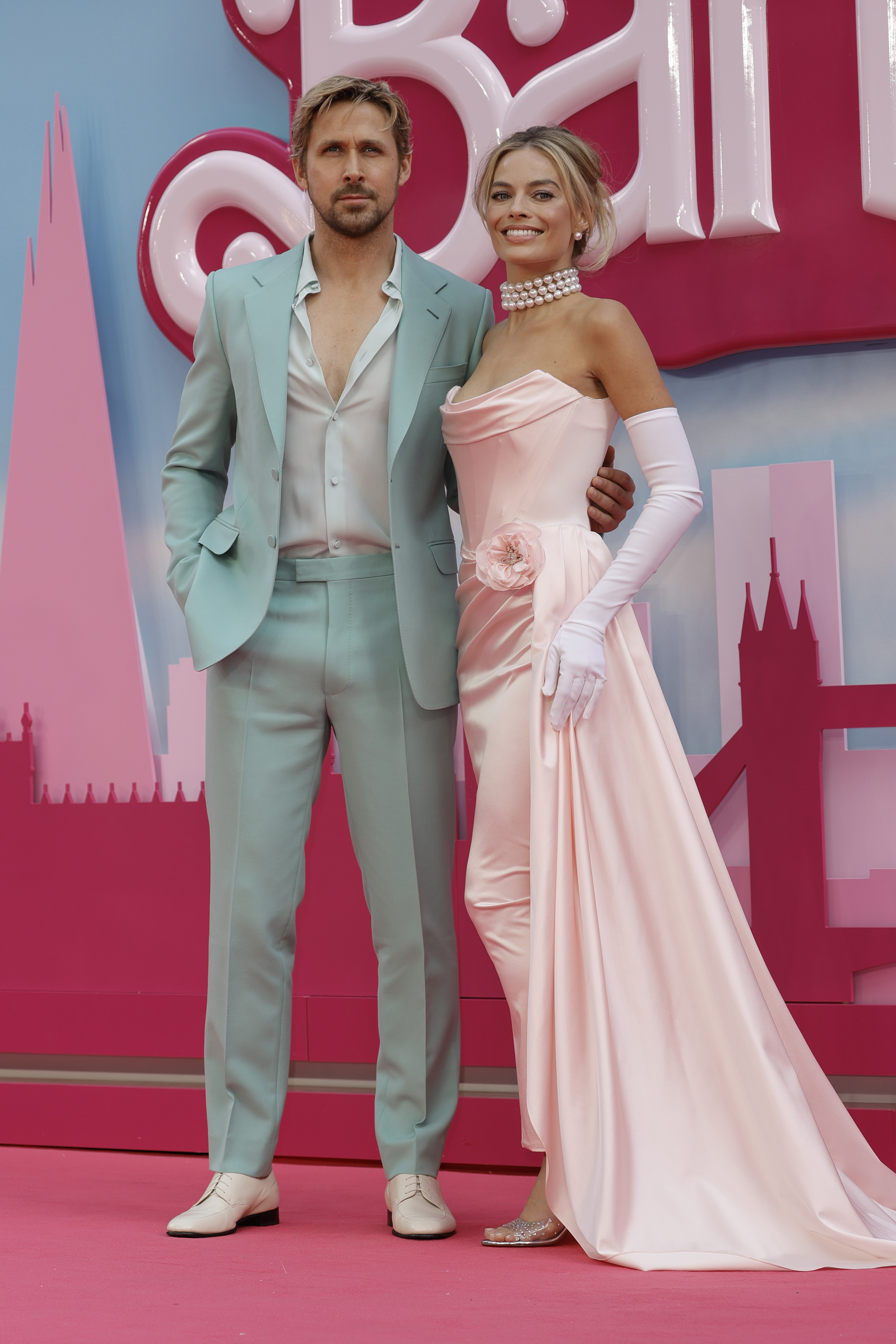 Margot Robbie e Ryan Gosling - Créditos: Getty Images