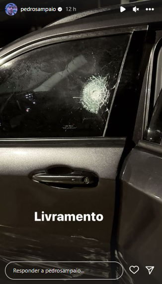 Pedro Sampaio sofre tentativa de assalto