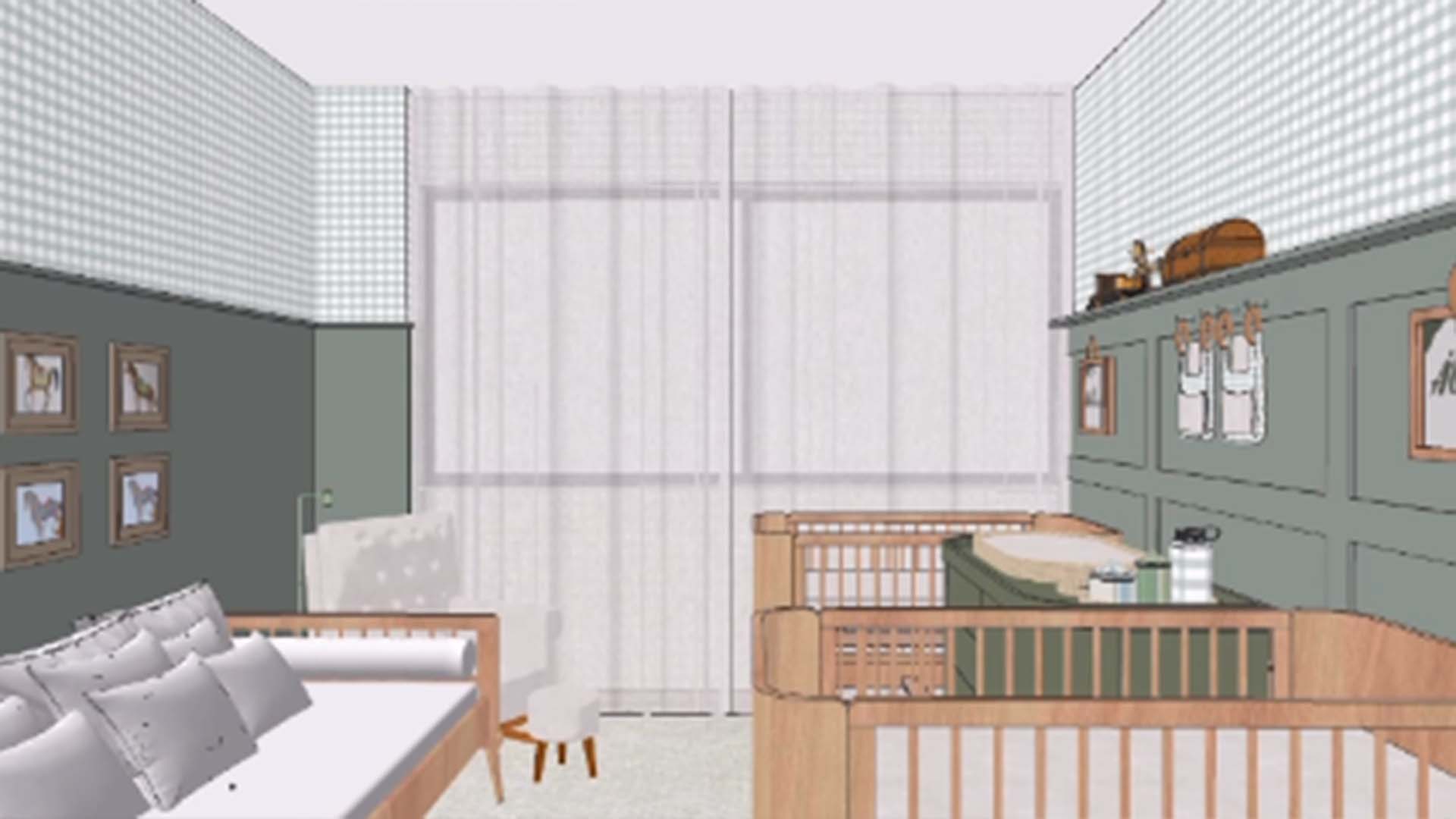 Bárbara Evans revela detalhes de como será a decoração do quarto dos filhos
