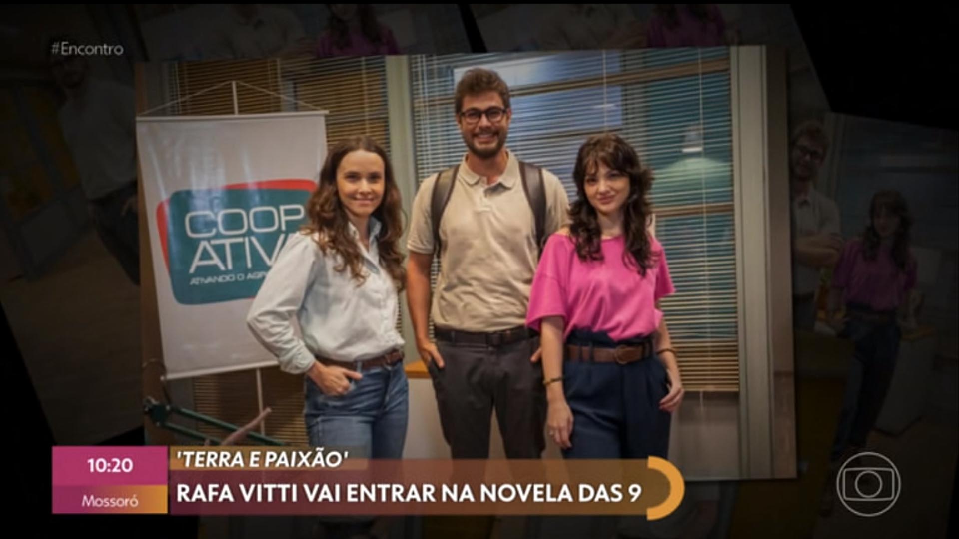 Rafael Vitti vai interpretar o personagem Hélio na novela Terra e Paixão