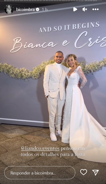 Casamento de Cris Guedes e Bianca Coimbra