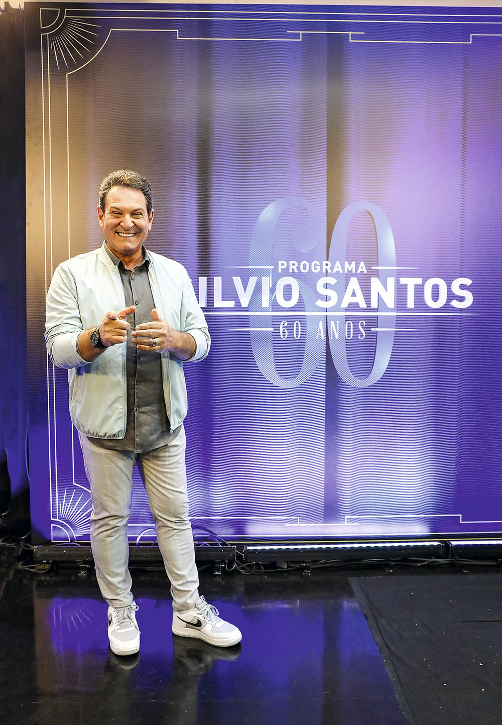 Gravação do especial de 60 anos do Programa Silvio Santos