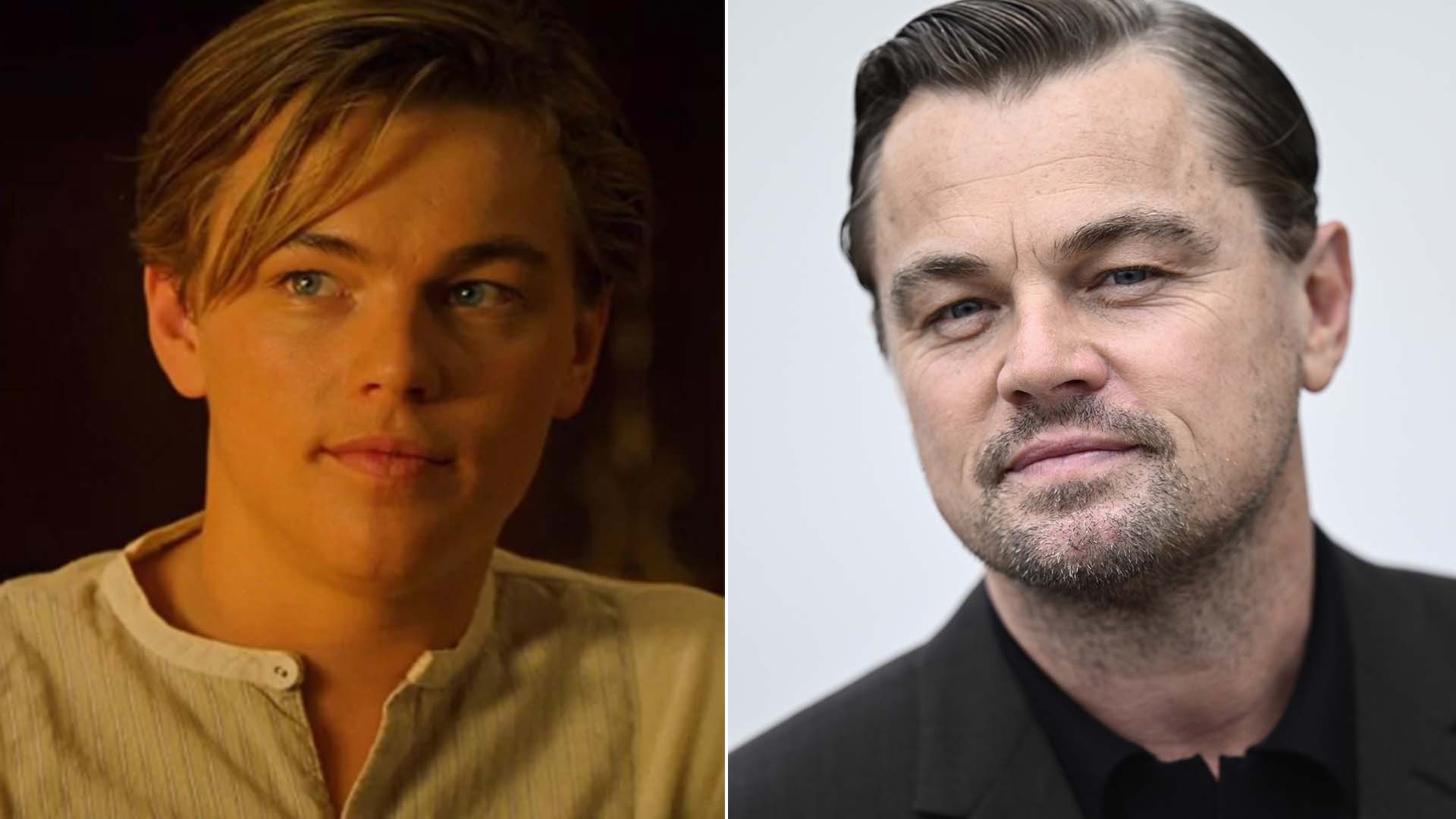 Antes e Depois de Leonardo Di Caprio - Fotos: Reprodução e Getty Images