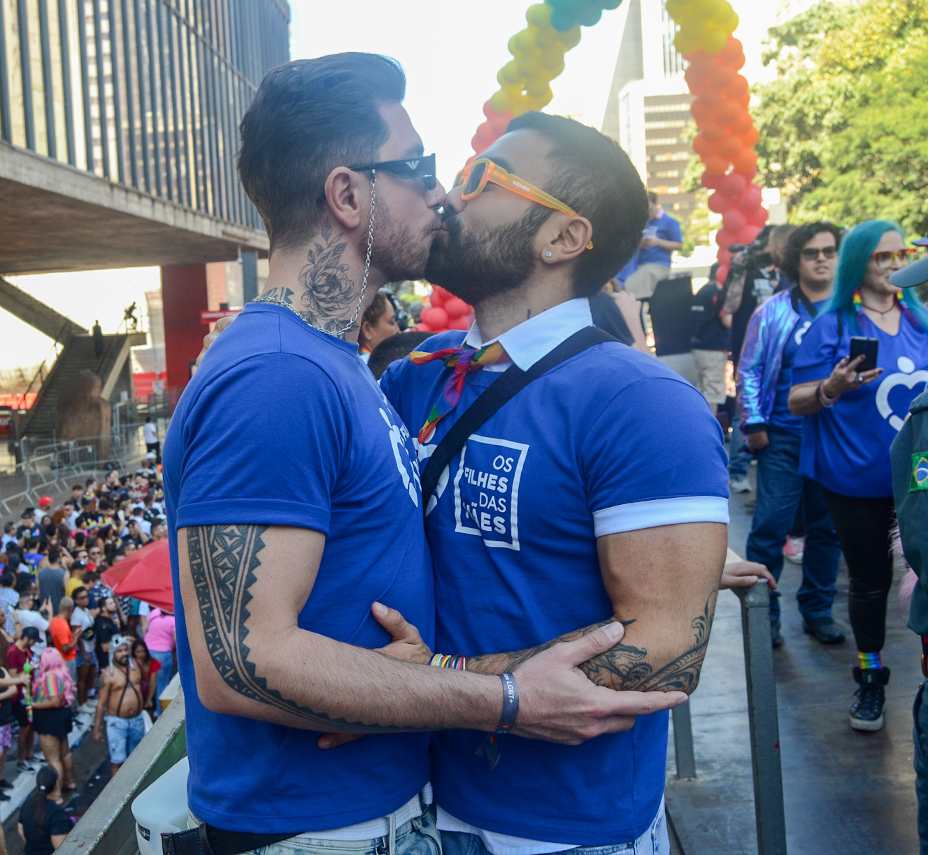 Famosos participam da Parada do Orgulho LGBTQIA+ em São Paulo