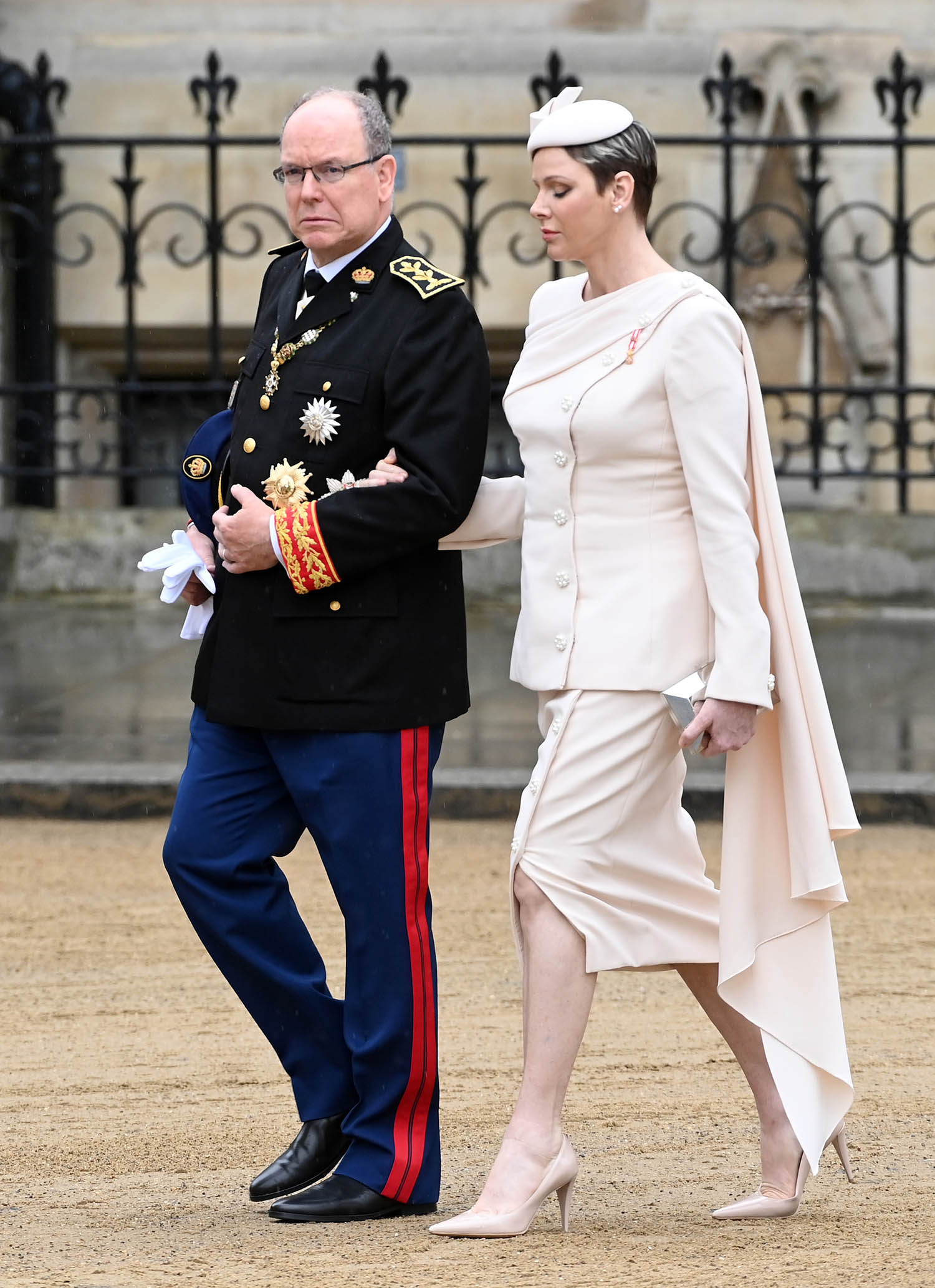 Príncipe Albert II de Mônaco e princesa Charlene